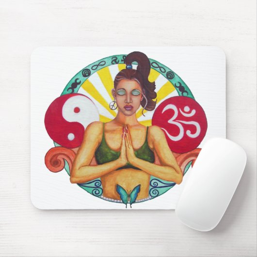Namaste Mousepad (Mit Mouse)