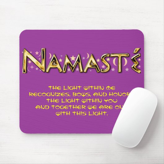 Namasté Mousepad (Mit Mouse)