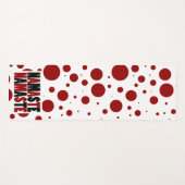 Namaste Namaste Typografie Yogamatte (Vorderseite (Horizontal))