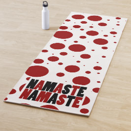 Namaste Namaste Typografie Yogamatte