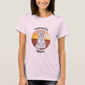Namaste' Newf Tee Shirt (Vorderseite)