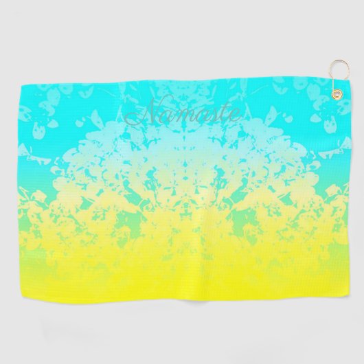 Namaste Nirvana Golfhandtuch (Horizontal)