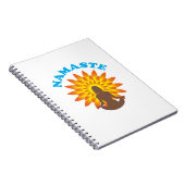 Namaste Notizblock (Rechte Seite)