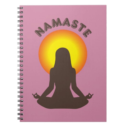 Namaste Notizblock (Vorderseite)