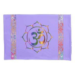Namaste Om Lotus Rainbow Spirituell Personalisiert Kissenbezug