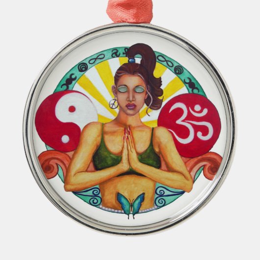 Namaste Ornament (Vorne)