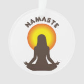 Namaste Ornament (Vorderseite)
