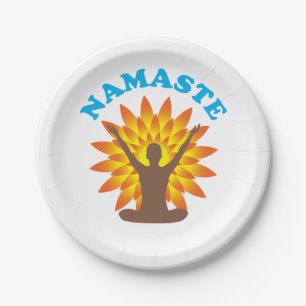 Namaste Pappteller