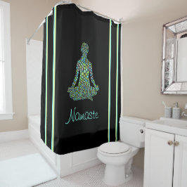 Namaste Personalisiert Duschvorhang