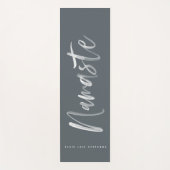 Namaste personalisierte Yogamatte (Vorderseite)