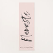 Namaste personalisierte Yogamatte (Vorderseite)