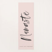 Namaste personalisierte Yogamatte (Rückseite)