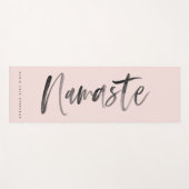 Namaste personalisierte Yogamatte (Vorderseite (Horizontal))