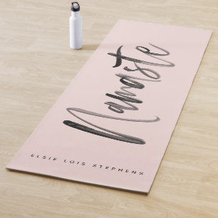 Namaste personalisierte Yogamatte
