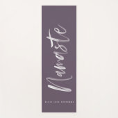 Namaste personalisierte Yogamatte (Vorderseite)