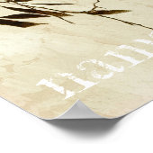 Namaste-Plakat Naturkunst Zen-Zitat Poster (Ecke)