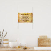 Namaste Poster (Küche)