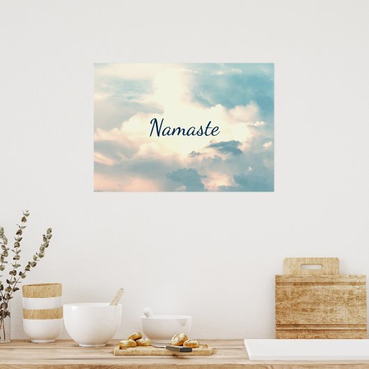 Namaste Poster (Küche)