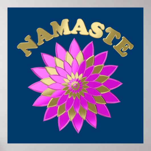 Namaste Poster (Vorne)