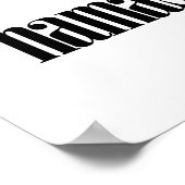 Namaste Poster (Ecke)