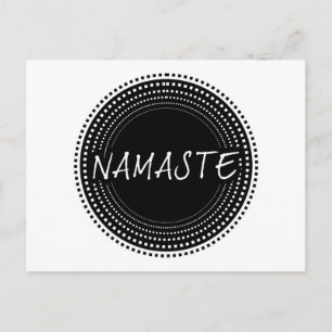 Namaste Postkarte
