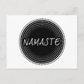Namaste Postkarte (Vorderseite)
