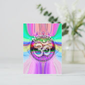 Namaste Postkarte (Stehend Vorderseite)