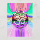 Namaste Postkarte (Vorderseite)
