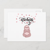namaste postkarte (Vorne/Hinten)