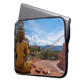 Namaste Prayer Park Laptopschutzhülle (Vorderseite Links)