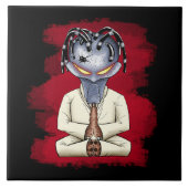 Namaste Predator Keramik Tile Fliese (Vorderseite)