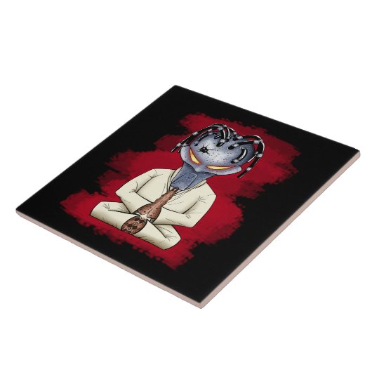 Namaste Predator Keramik Tile Fliese (Seite)