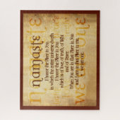 Namaste Puzzle (Vertikal)