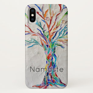 Namaste Rainbow Colored Tree Case-Mate iPhone Hülle