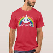 Namaste Rainbow Intentions T-Shirt (Vorderseite)