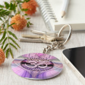 Namaste Rainbow Schlüsselanhänger (Seite)