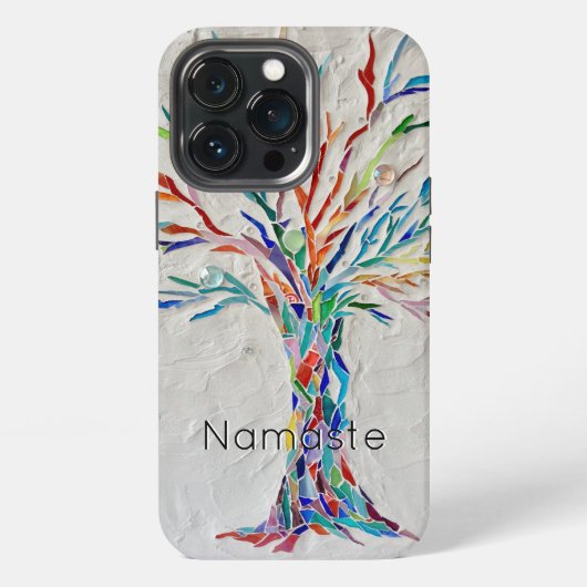 Namaste Regenbogenbaum Case-Mate iPhone-Hülle iPhone Hülle (Hinten)