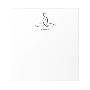 Namaste - Sanskrit Arttext Notizblock