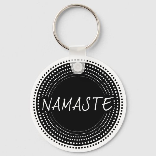 Namaste Schlüsselanhänger (Vorderseite)