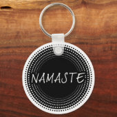 Namaste Schlüsselanhänger (Vorderseite)