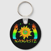 Namaste Schlüsselanhänger (Vorderseite)