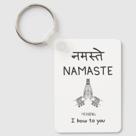 Namaste Schlüsselanhänger