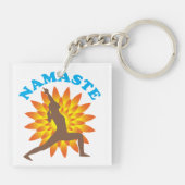 Namaste Schlüsselanhänger (Rückseite)