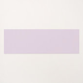 Namaste Script Lila Blume Stem Yoga Mat Yogamatte (Rückseite (Horizontal))