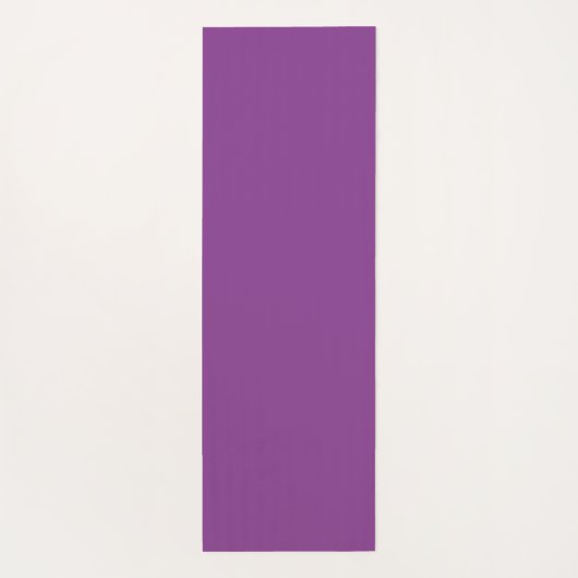 Namaste Script Lila Blume Stem Yoga Mat Yogamatte (Rückseite)