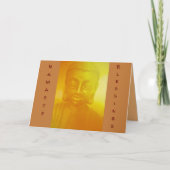 Namaste Segen Faltes Grußkarte Karte (Vorderseite)