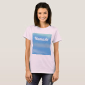 Namaste Serene sky White T - Shirt (Vorne ganz)