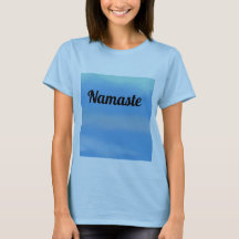 Namaste serene sky Yoga T - Shirt