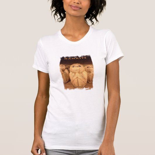 Namaste-Shirt T-Shirt (Vorderseite)