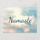 Namaste Sky Scene Postkarte (Vorderseite)